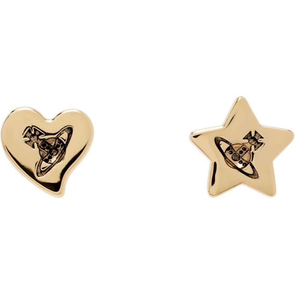 Vivienne Westwood, gold Priscilla earrings